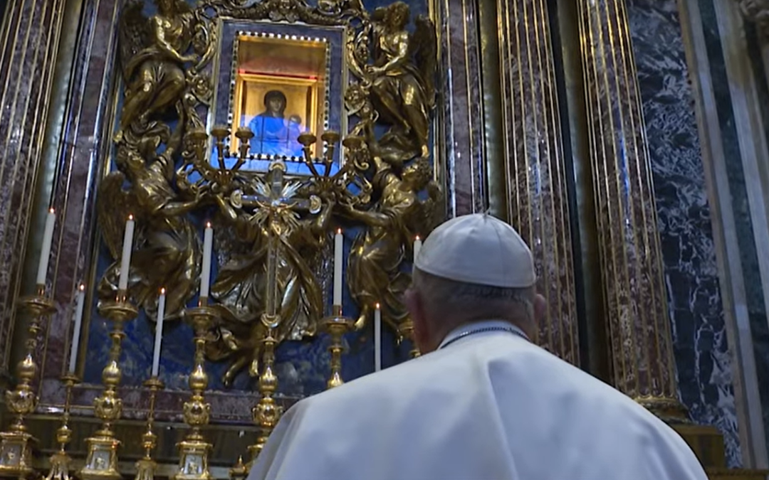 Papieska modlitwa za doświadczoną ludzkości