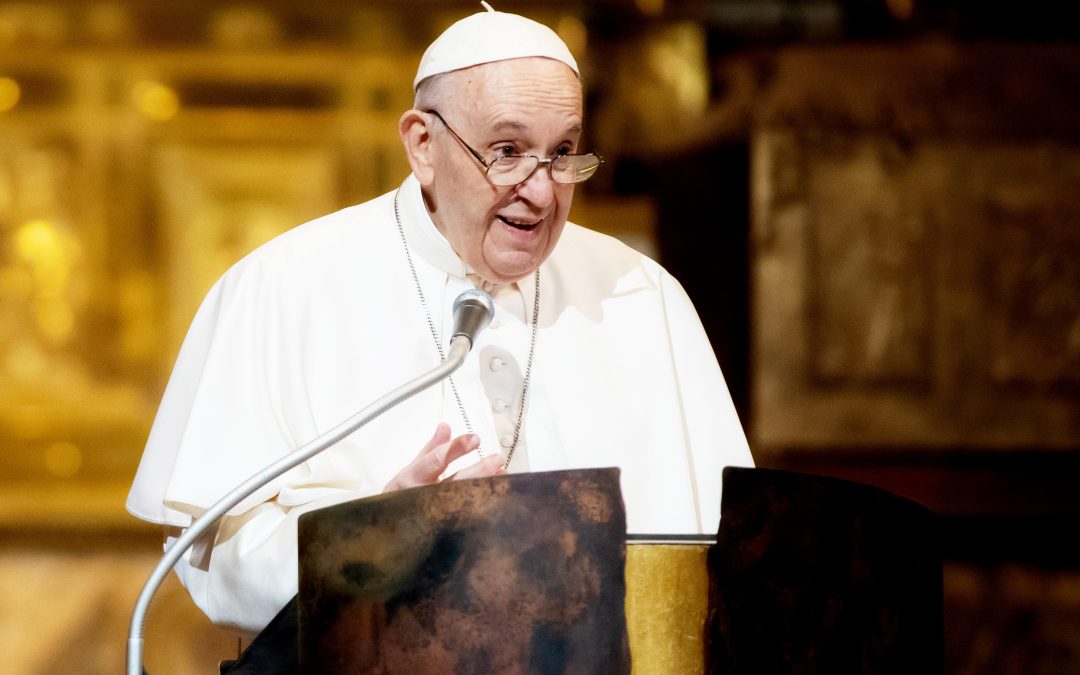 Papież Franciszek w Bazylice Santa Maria Maggiore prosi o pokój